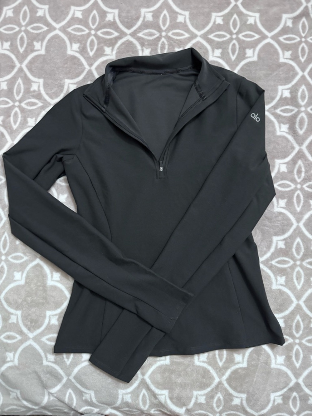 ALO Yoga rapid pullover anthracite